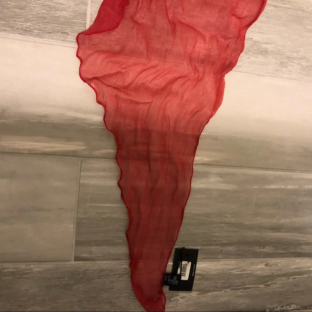 Noelle Red Scarf